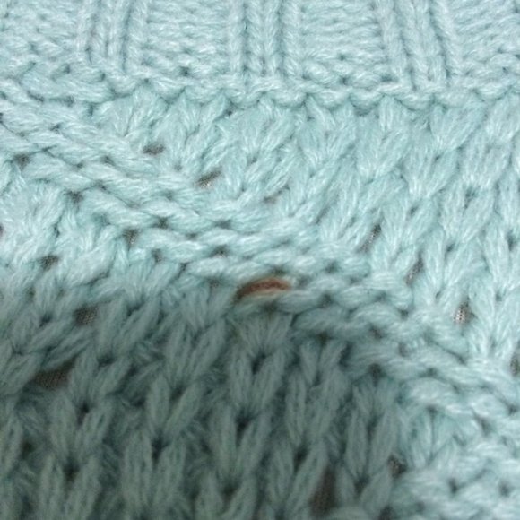 NEW Yesstyle Mint Knit Sweater Oversize - Picture 3 of 4